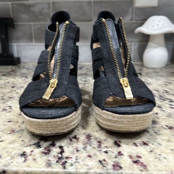 Michael Kors Women's Berkley Mid Espadrille Wedge Sandal look a likes - Picture 4 of 11